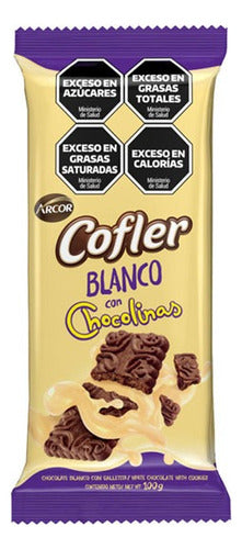 Cofler Chocolate Blanco & Cookies 55 Gr Box X 10 Units 0