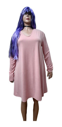 Memo Comfortable Dress, Over 2 Meters in Contour Special Sizes 5