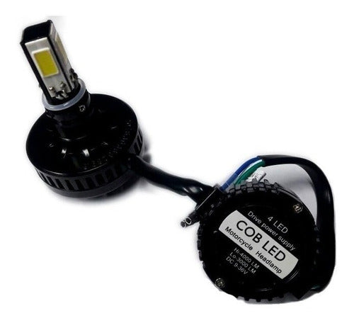 HID XENON Wave Kit Cree LED For Motorcycle And Car - 4 Sides High & Low Beam White 2