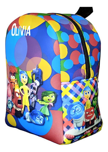 Luz Luna Mochila Infantil Personalizada Premium Full Print 1