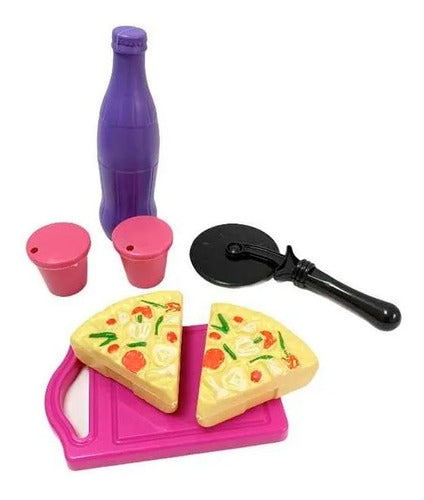 Miniplay Pizza Set with Soda and Glasses - 0810 Canalejas 0