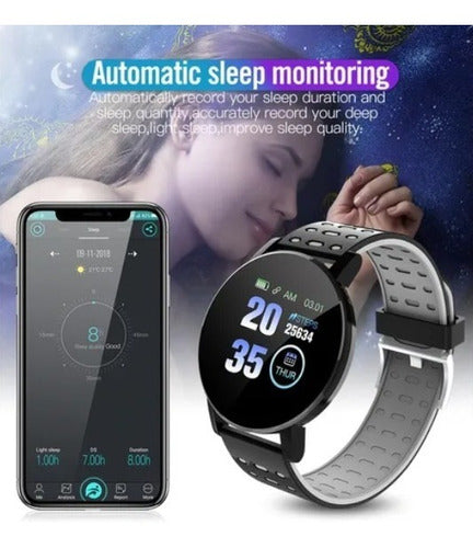 Smartwatch 119+ Plus Intelligent Watch with Blood Pressure Oximeter 3