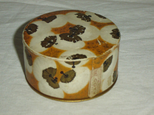 Vintage Perfumed Powder Coty Lorigan Sealed Box Made in Argentina 0