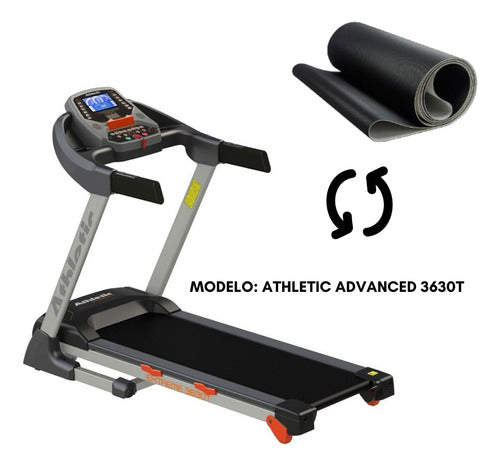 Cinta Repuesto Para Caminador Athletic Extreme 3630t 1