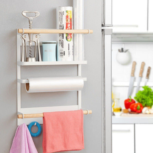 Generic Steel Magnetic Organizer Shelf for Refrigerator 7