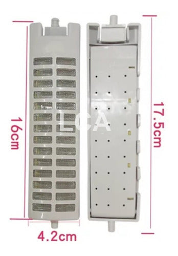 Filtro Pelusa Lavarropas Tem Continental 2