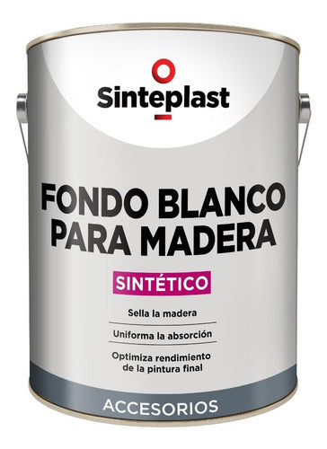 Sinteplast 4Lts White Wood Primer Indugar 7