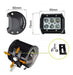 Kit 8 Faros Barra 6 Leds Auxiliar Cree Led Camioneta 4x4 1