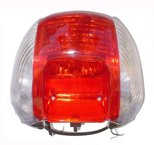 Faro Trasero Rojo Cristal  Moto Motomel Bit 110 0