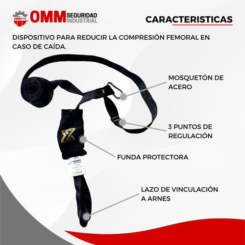 Máximo Esfuerzo Anti Trauma Device for Work at Heights 1