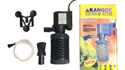 KANDGE Filtro Kd 1800 - Interno Potente Acuario Pecera 1000 Lxh 1