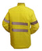 Uniformes Porcell Reflective Fluorescent Work Jacket High Visibility 2