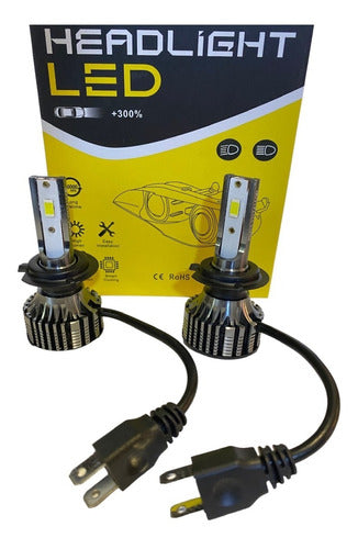 Lampara H7 Led Cree Con Cooler Ph Ventas 1