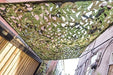 Ninat Reinforced Woodland Camouflage Net - 3x6m 4