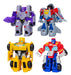 Transformers Heroes vs Villains Robot Toys - 4 Action Figures (11cm) 0