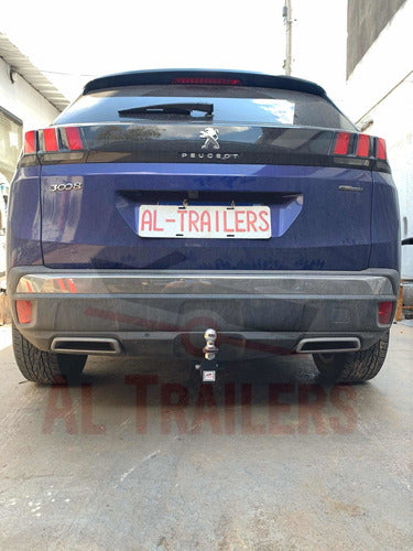 Al Trailers Enganche Peugeot 3008 - Linea Vieja - 2018 Linea Nueva + 2018 2