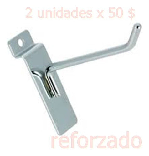 CIMARRON Panel Ranurado Accesorios Percheros Canastos Mensulas 1