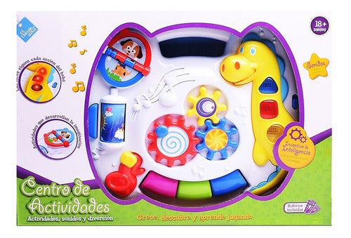 El Duende Azul Juego Juguete Para Bebe De 1,2,3 Años Mesa Didactica Musical 0