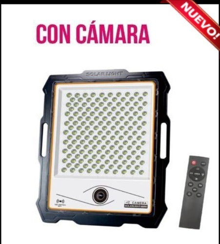 Reflector Solar 100w Fria C/ Camara Wifi  C/ Control Sol_248 1