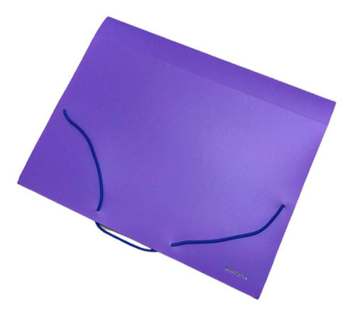 Plastic File Box Folder with 4 cm Spine, Legal Size 1