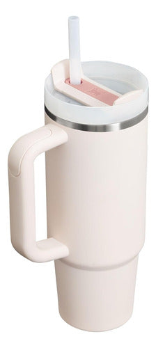 Vaso Termico Stanley Acero Inoxidable Rosa Cuarzo 30 Oz 1