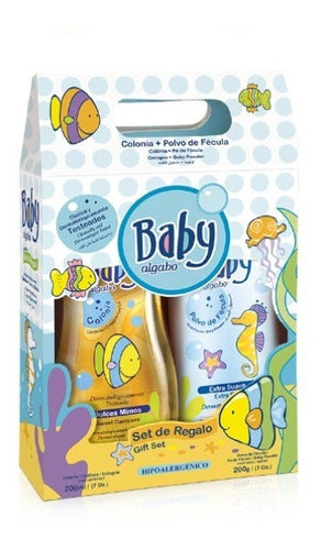 Algabo Baby Set Shampoo 200 Ml + Cologne 125 Ml (Pack of 5) 0