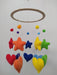 Nahuel Fulleda Montessori Baby Crib Mobile with Hearts and Stars - Handmade 5