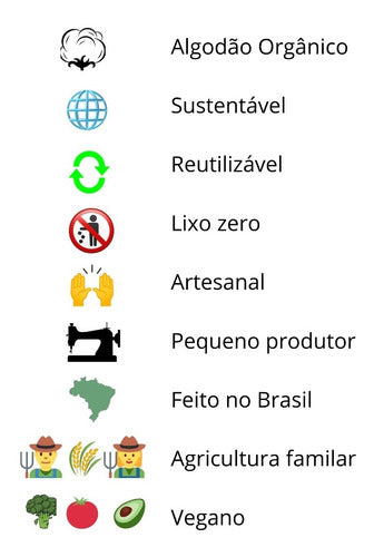 Coador Infusor Chá Tecido Algodão Sustentável Tamanho Ideal 3