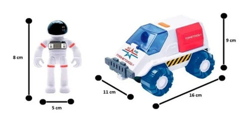 Astro Venture Space Rover with Astronaut - Space Exploration Toy 2