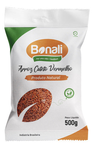 Arroz Cateto Vermelho Integral - 500g 0