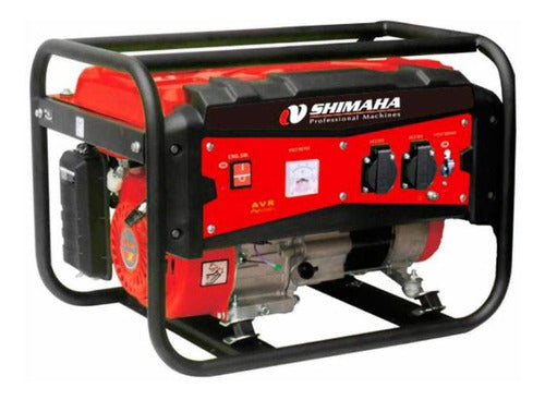 Generador A Nafta 4 Tiempos 1.5hp Shimaha 1000w G P 0