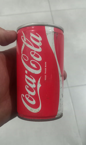 Antigua Lata Vacia Gaseosa Coca Cola 340 Ml Chapa Sudafrica 2