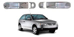 Kit 4 Chrome Door Handle Covers for VW Gol G3 and G4 Power 5