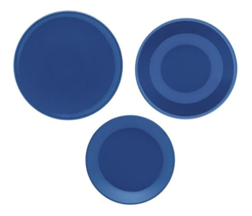 Oxford Unni Blue Dinnerware Set x18 1