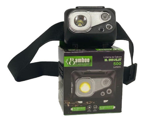 Bamboo LED Headlamp BW-HL07 500 Lumens Battery Operated 0