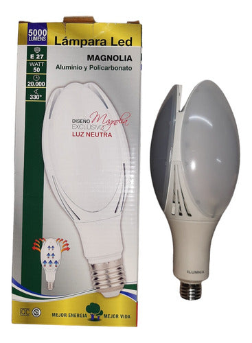 Ilumnia Led Lamp 50W Neutral / E27 Base Magnolia / High Performance 0