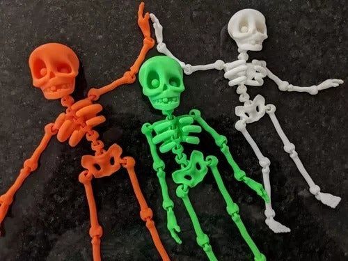 Articulated 3D Skeleton Toy - Choose Your Desired Color 47