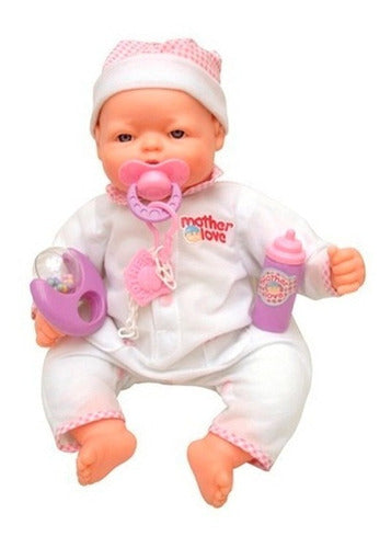 La Le Lu Real Expressions Muekitas Doll Speaks Cries and Snores TV! 0