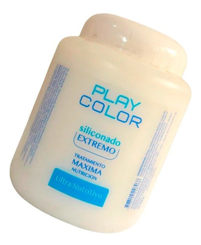 Play Color Baño De Crema Siliconado Extremo Nutrición X 1kg 1