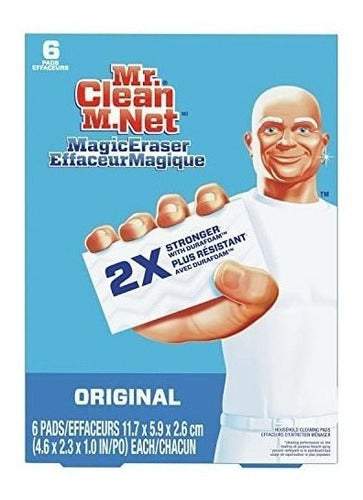 Mr Clean.net Esponja Magica Blanca Original X 6 0