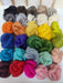 Pack of 30 Assorted Colors Pure Wool Felting Yarn Balls 1