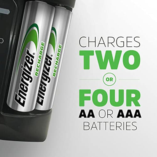 Energizer Ch1hrwb-4 - Cargador De Pilas Aa/aaa Con 1