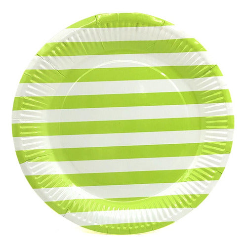 Universo Mágico Disposable Plates Stripes - 10 Units - 23 cm 6