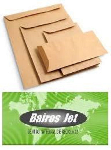 BAIRES JET 250 Units Manila Envelope 13x19.5 cm 80g 0