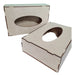 Set of 10 Wooden Tissue Box Holders - Carilina Fibrofacil 0