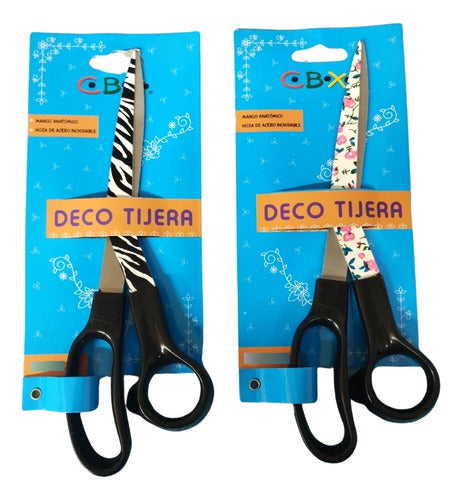 CBX Printed Scissors 20cm 0