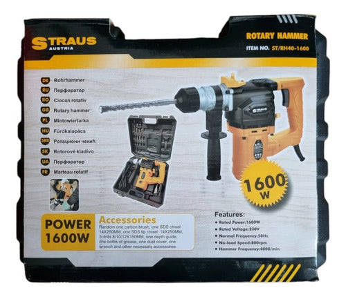 Straus Rotomartillo 1600W - ST/RH40-1600 0