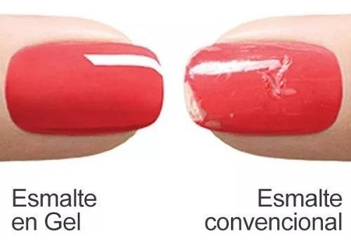 GNP Set Esmaltado Permante Pulidor, Esmalte Gel GNP 55 Nice 1