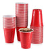 Disposable Red Blue Plastic American Cup 300cc x25 Units 3
