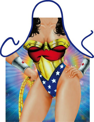 Fun Wonder Woman Aprons by El Roperito De Anita 0